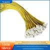 Fabricante de Chicotes Elétricos Fio com Terminal Xh, Passo 2,54, Bitola 26 1007, Chicote de Fio de Conexão de 8cm com Fios de Terminal Vermelho e Preto
