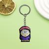 Serie South Park Llavero Creativo Xiyin Llavero para Mochila Colgante Creativo para Coche Goma Suave de PVC Paquete DIY