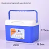 Caixa Cooler de Gelo Portátil de Grande Capacidade em Estoque na Fábrica, Caixa Isolada para Acampamento ao Ar Livre, Piquenique e Uso Comercial