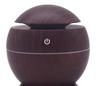 Fabricante USB Lámpara Pequeña de Bola Colorida Humidificador Pequeño de Hongo Grano de Madera Mini Corte Circular Máquina de Aromaterapia