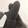Chegada Nova Outono e Inverno Cor de Aveia Tricô Torcido Estilo JK College Japonês Moda Legging Alta Cintura Calça-Meia Espiral