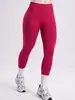 Nuevos leggings sin costuras en color liso con ribete blanco, de tiro alto, para deportes al aire libre, realce de glúteos tipo durazno, control de abdomen, pantalones para fitness y yoga