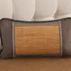 Verano Fresco Verano Colchoneta Funda de Almohada Almohadilla para Almohada para Adulto Colchoneta de Ratán Cubierta para Núcleo de Almohada Funda de Almohada Fresca Individual Dos Pares