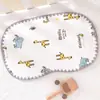 Almofada de Nuvem para Recém-Nascidos, Almofada Plana para Bebê, Almofada para Bebê, Almofada de Nuvem de Gaze, Absorvente de Suor, Respirável, Paninho de Arroto Lavável à Máquina