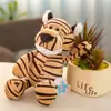 Muñeco de animal de bosque jirafa elefante león mono perro Tigre actividad regalo cumpleaños infantil juguete de peluche