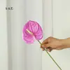 2026 Novo Roxo Morandi Casamento Buquê de Flores Artificiais Paisagismo Panorâmico do Salão de Casamento Arte Floral Casamento Estilo Chinês e Ocidental Flores