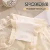 Bragas Dulces de Encaje Estilo Japonés, Secado Rápido y Absorción de Humedad, Transpirables, con un Moño, Malla Ligera que Envuelve la Piel, Braguitas Triángulo