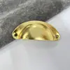 Asas con Forma de Concha para Empanadillas, Tiradores de Cajón Multicolores Estilo Antiguo, Asas Semicirculares Retro de Hierro para Botiquín, Tiradores de Armario