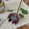 Flor de Imperador Artificial com Botões, Flor Decorativa para Cenário de Casamento, Paisagismo de Hotel, Flor Artificial para Sala de Estar e Arranjos de Mesa