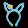 Diadema para el cabello 13 cm soporte de orejas de conejo no luminosa puesto de lugar escénico puesto callejero mercado nocturno superventas hombres y mujeres, viejos y jóvenes orejas de oso