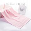 Jie Liya Toalla Algodón Puro Absorbente Color Liso Moda Simple Toalla Facial Pareja Toalla Facial Lavado Hogareño Venta al por Mayor Suave Toalla Limpiadora