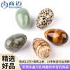 Huevo de cristal natural al por mayor forma de huevo bola de masaje huevo de pussy piedra de masaje piedra semipreciosa joyería accesorios DIY accesorios