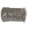 Venda Direta de Fábrica de Tubos Redondos com Strass, Cordões de Vidro, Acessórios para Roupas, Tiras de Strass Hot-Fix de Resina, Acessórios para Decoração de Vestidos e Sapatos