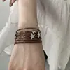 Pulsera de Estrella Multicapa Explosiones Europeas y Americanas Combinación Versátil Nicho para Dama Sentido de Alta Gama Joyería para Mano Absorción Magnética Diseño Personalizado de Moda