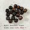 Guofeng vintage cuentas redondas de madera cuentas de arroz espaciador pulsera con cuentas collar pendientes cuentas accesorios diy material cuentas sueltas