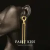 Pendientes sencillos de lujo ligero con borlas largas, exquisitos, versátiles, collar de varias formas, joyería vintage de la era media antigua de Qingdao