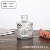 Juego de Jarrones de Vidrio al por Mayor en Stock, Jarrones Pequeños de Vidrio Transparentes, Decoraciones de Restaurante de Alta Gama, Arreglo Floral, Colorido y Sofisticado