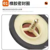 Válvula de retención para bomba de agua Válvula unidireccional para válvula de fondo de bomba de agua Válvula de agua para bomba presurizadora Bomba autocebante Accesorios para bomba de tornillo Juego completo