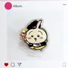 Clipe Gigi Pp Fofo Kawaii Porta-Recados de Acrílico Clipe de Papel de Teste Pequeno Desenho Animado Clipe Doce e Fofo