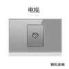 Tomada Padrão Americano com Interruptor 16A Estilo Americano 110V Painel de Tomada Multifuncional Sul-Americano com Interface USB Painel de Tomada
