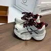 Zapatillas Chunky para Niños Modelo Nuevo Primavera y Otoño 2026 Piel Ligeras Antideslizantes Zapatillas de Running para Niños y Niñas con Doble Cordón Zapatos Deportivos Casuales