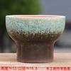Planta Suculenta Lótus de Calibre Grande Robusta Tronco Velho Vaso de Cerâmica Pingente de Jade Planta Verde Vaso de Flor Cerâmica Yixing Cerâmica Grossa