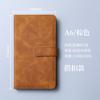 A6 Pequeno Livro Personalizado Espessado Pele Sensação Caderno de Couro Imprimível LOGO Empresarial Escritório Reunião Livro de Bolso