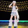 Ropa de Baile Jazz para Niñas Hip-Hop Genial y Atractiva Moda Elegante para Niñas Traje de Pasarela Ropa de Moda Urbana Hiphop para Niños