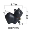 Vasos de cerâmica para suculentas e cactos com design criativo de animais de desenho animado transfronteiriços, para casa, respiráveis, vaso de raposa de nove caudas, preço especial para atacado