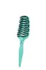 Peine de Gradiente Hueco Transfronterizo, Peine Ovalado para Alisar el Cabello Lacado, Peine Ovalado para Peinar el Cabello Esponjoso, Peine Oscilante