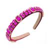 Europa e Estados Unidos ins cross-border nova moda temperamento hairband feminino diamante completo tecido barroco diamante headband feminino atacado