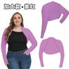 Chal de Protección Solar para Deportes de Golf de Verano Chal para Montar al Aire Libre Manga Integrada para Mujer Sombrilla Multiusos Manga de Seda de Hielo