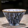 Nueva Taza de Cerámica con Forma Especial Hecha en Horno Taza de Té Kung Fu para Hogar Taza Personal Taza de Té Taza Maestra Construida Tianmu Taza de Té
