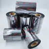 RICOH RICOH B110A base híbrida fita de carbono transferência térmica papel revestido máquina de impressão de código de barras fita de tinta semi-resina