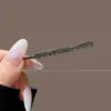 Presilhas de cabelo de alta qualidade, estilo coreano, nicho, para mulheres, doces e de luxo leve, estilosas e versáteis, presilhas laterais sem costura para franja