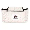 Bolsa Colgante para Carrito de Bebé Mamá Bolsas Colgantes para Carrito Bolsa de Almacenamiento para Artículos Varios Bolsa Multifuncional para Mamá y Bebé + Correa para el Hombro