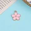 Aleación Gota de Aceite Accesorios Flor de Margarita de Cinco Pétalos Estilo Hyuna Pendientes Colgantes Accesorios para el Cabello Pulsera Material Joyería