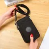 Bolsa Cruzada de Venta Caliente Bolsa para Teléfono Móvil Billetera Bolsa de Muñeca Bolsa para Mujer Billetera Bolsa Colgante de Cuello de Nylon para Correr