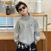 Sudadera para Niños Otoño Nuevo 2025 Cuello Alto Top de Primavera y Otoño para Niños Ropa Elegante para Niños Pequeños y Niños Pequeños