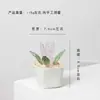 Adornos de Planta en Maceta de Vidrio Zibo, Ramo de Flores Artificiales Tulipán, Decoración de Escritorio, Entrada, Mueble de TV, Regalo