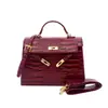 Nova coleção de outono de 2026: bolsa de mão estilosa e moderna com design minimalista, perfeita para mulheres, disponível como bolsa de ombro ou bolsa transversal, e em um formato quadrado chique