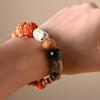 18 Pulseras Zi Duobao Pulsera Bodhi para Hombres y Mujeres Pulsera de Cuentas Pulsera Bodhi King Kong para Juego Cultural