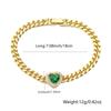 Pulsera de Amor de Circonita Chapada en Oro Cobre de Suministro Transfronterizo del Distrito de Lu para Mujer, Nicho, Lujo Ligero, Moda, Personalizada, Venta al por Mayor