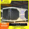Casa de Aço Leve, Hospedagem Cápsula Espacial, Casa Contêiner Habitável, Hotel, Pousada, Quarto Céu Estrelado, Apartamento Pequeno com Estrutura de Aço Personalizada