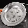Prato Especial para Cozinhar no Vapor para Wok Rack de Cozimento a Vapor de Aço Inoxidável Espessado Multifuncional Doméstico Banho-Maria Cozinhar Pães Redondo Vaporizador Rack de Cozimento a Vapor