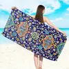 Toalha de Praia Estampada Popular da Amazon 250g Espessa Absorvente de Água Secagem Rápida Toalha de Banho para Natação Tamanho Grande Toalha Macia