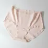 Algodón de Fibra Larga Nuevo de Xinjiang 60 Hilos Ropa Interior de Cintura Alta 100% Seda de Morera 7A Antibacteriana Sin Costuras Transpirable Calzones Venta al por Mayor