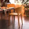 Cadeira de Plástico para Uso Doméstico, Cadeira de Jantar Espessa Estilo Nórdico com Encosto, Cadeira de Mesa de Jantar, Cadeira de Jantar Comercial, Banco Moderno Simples Confortável