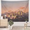 Paisaje Escenario Tela de Pared Sobredimensionada Fondo de Tela Tapices Decorativos Nórdicos de Cabecera para Dormitorio Sala de Estar Tapices Tela Colgante con Molde