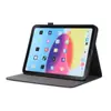 Capa de Couro para Apple iPad 10 10.2/10.9 Silicone Cobertura Total Inferior 9.7/Air4/5Pro11 Suporte Case com Textura de Tecido